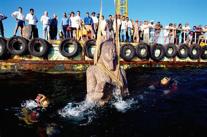 underwater city Heracleion discovered