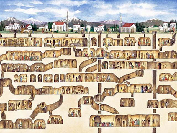 ancient underground cities