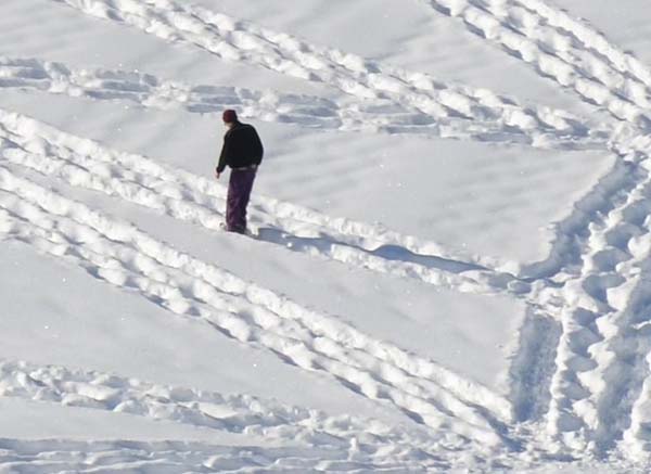 snow art simon beck