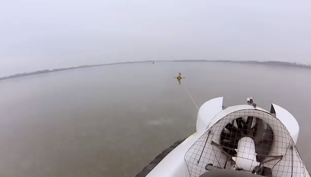 rescue deer on ice