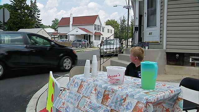 9 year old lemonade stand hearing aids
