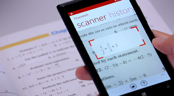 math app solves problems by scanning