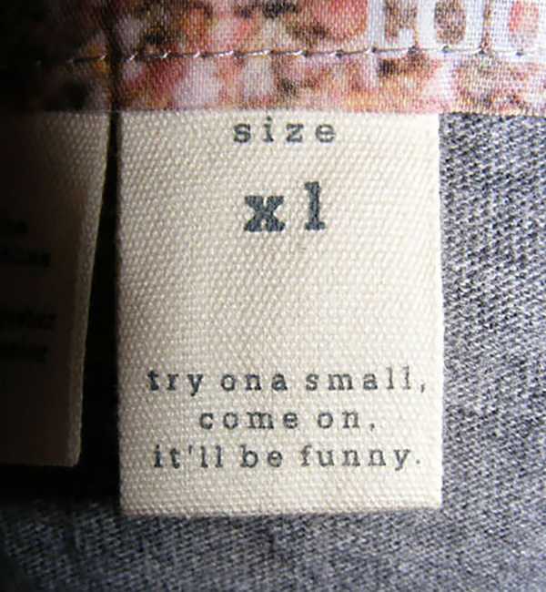 funny clothing tags