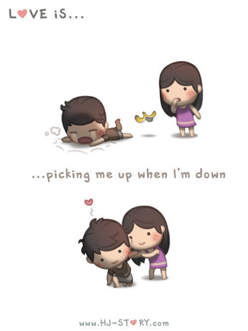 love is in the small things