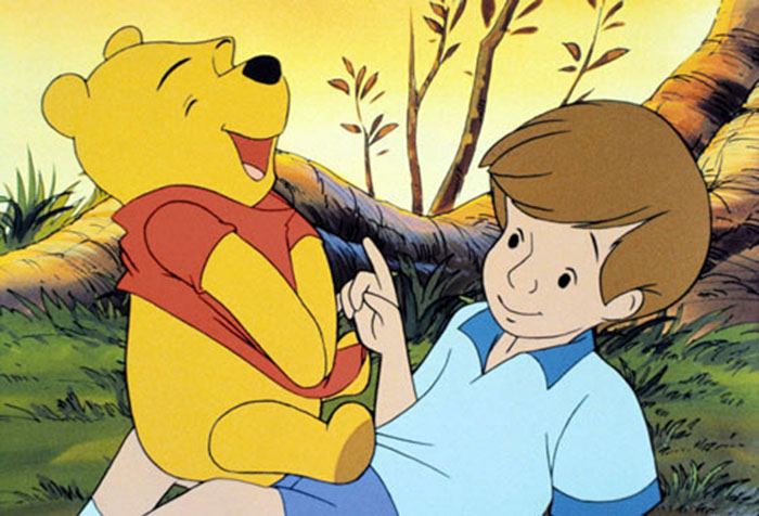 christopher Robin explains death to Pooh