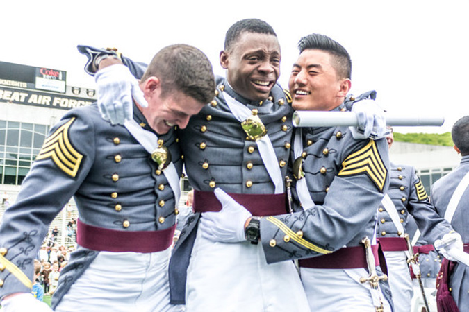west point grad moved to tears
