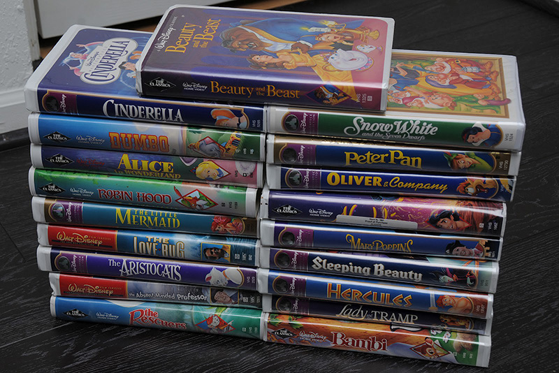 Go Find Your Old Disney VHS Tapes, They Could Be Worth A