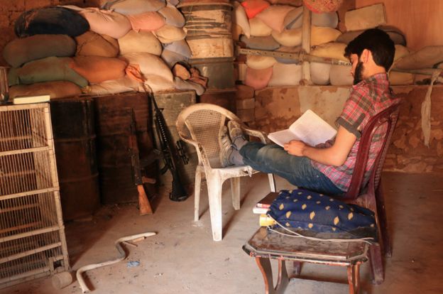 syrian secret library