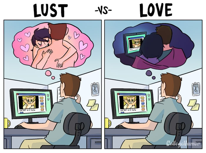 difference between lust and love