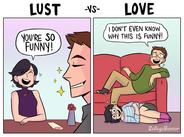 difference between lust and love