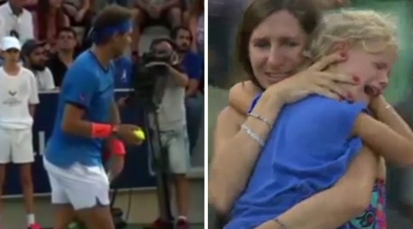 Nadal stops match to help Mom find missing daughter