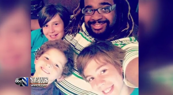 black father adopts three white boys good news story