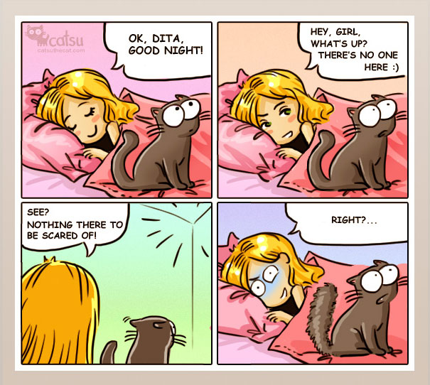 If You Own A Cat, These Comics Purrfectly Describe Your Life 00w2a-funny-cat-comics-6