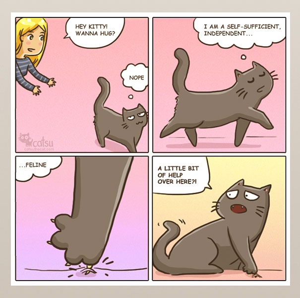 If You Own A Cat, These Comics Purrfectly Describe Your Life Uplb7-funny-cat-comics-12