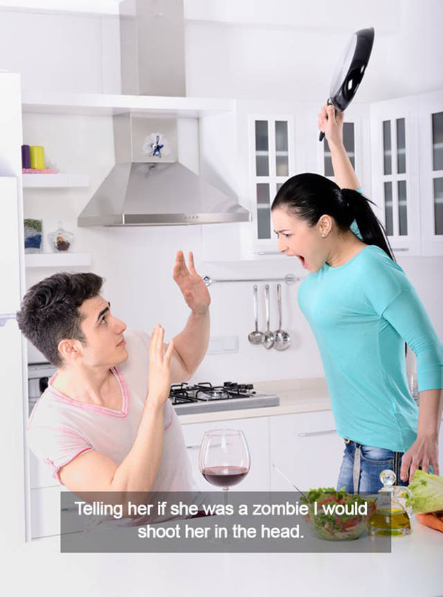 funny reasons girlfriend got mad