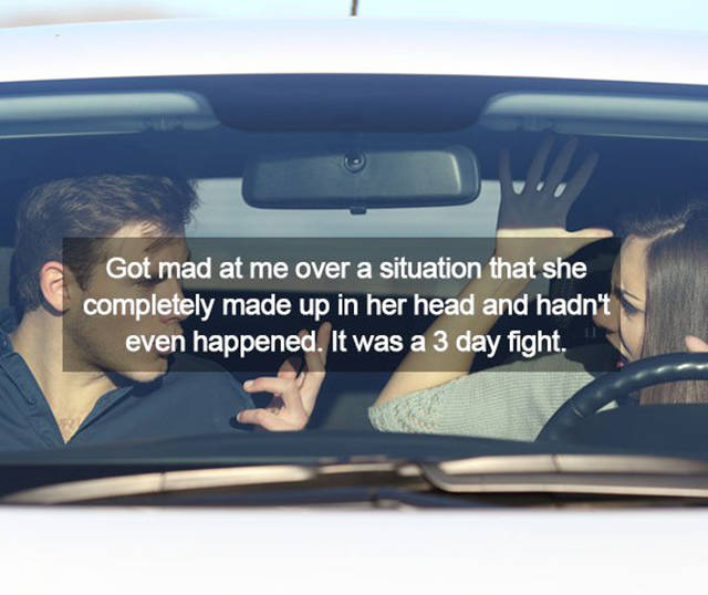 funny reasons girlfriend got mad