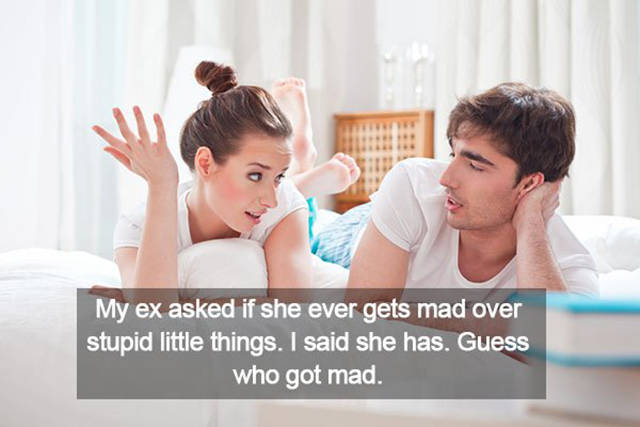 funny reasons girlfriend got mad