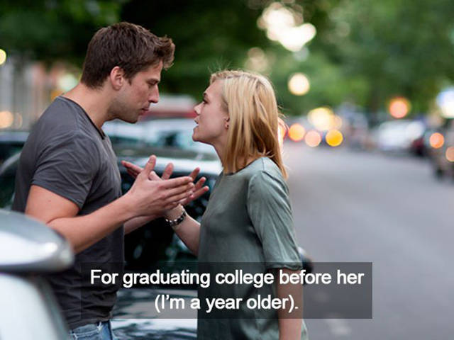funny reasons girlfriend got mad
