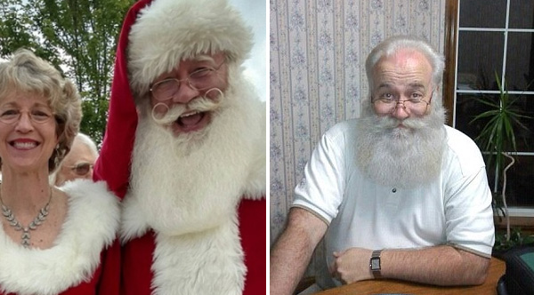 Santa terminally ill child dies in his arms