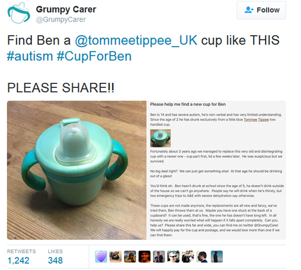 ben sippy cup story