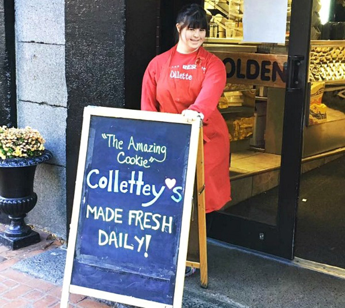 Down Syndrome woman opens bakery