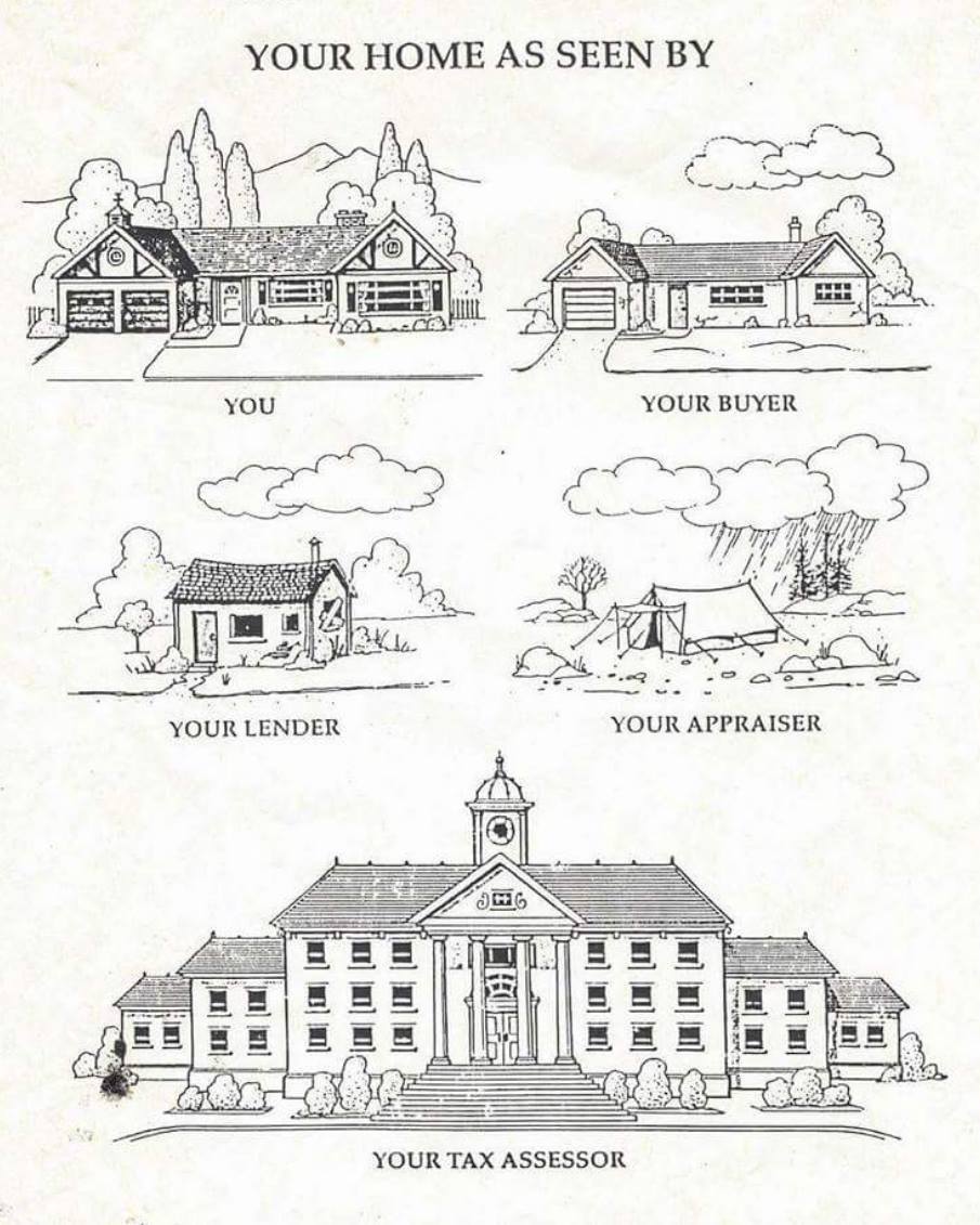 your house as seen by joke