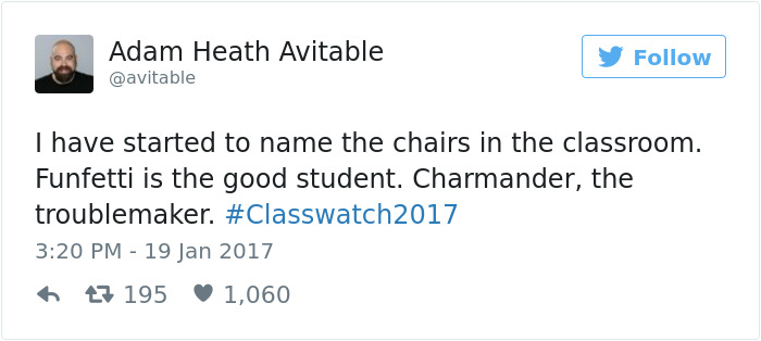 professor tweets no students show to class