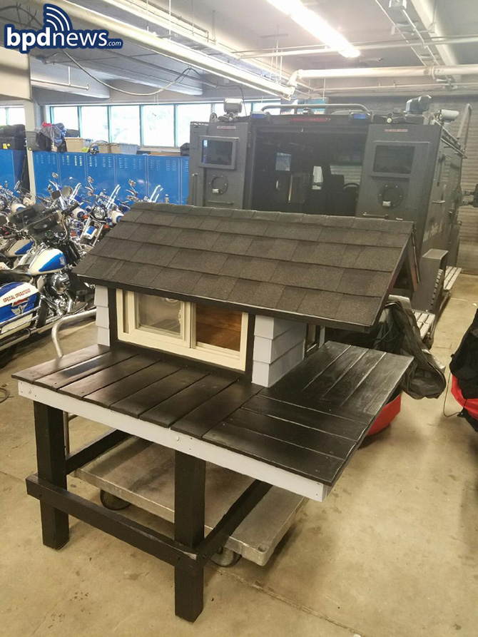 cops built cat house good news