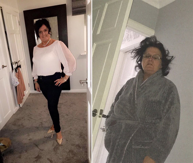 mom hungover funny before and after
