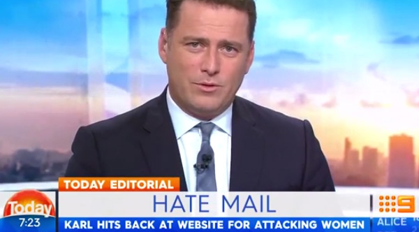 Karl Stefanovic goes off on Daily Mail