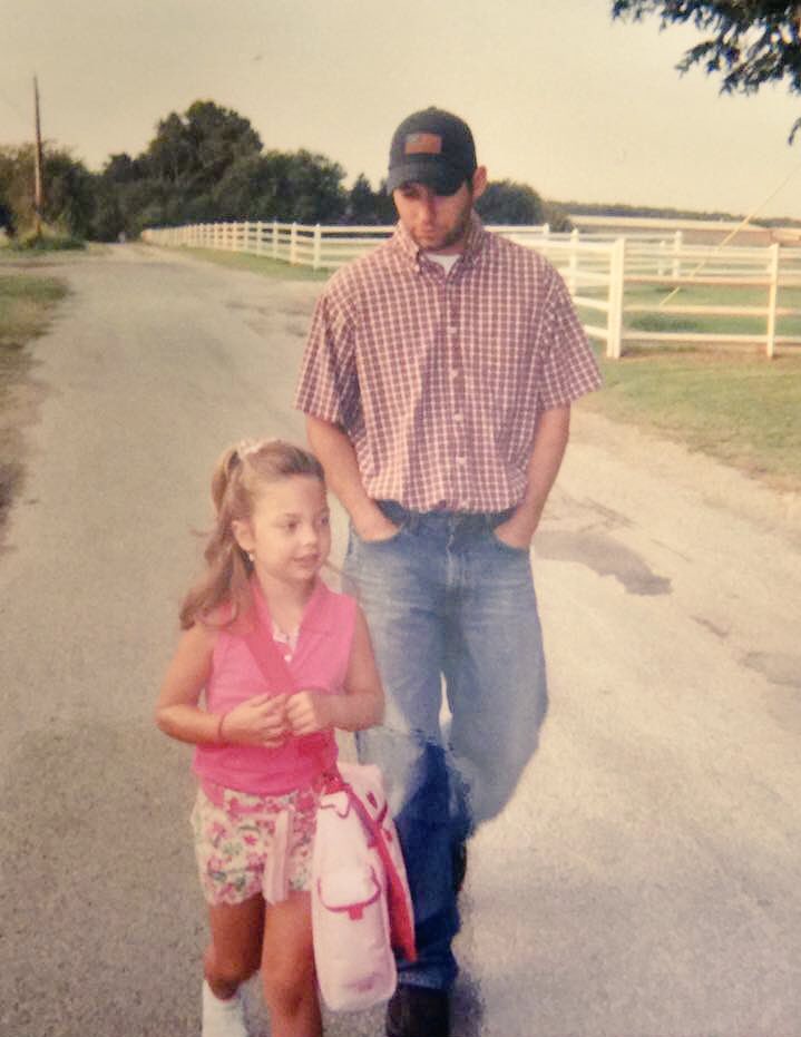 This Dad Walked His Daughter To Her First Day Of School And Her Last