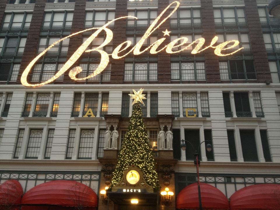NYC Believe Macys