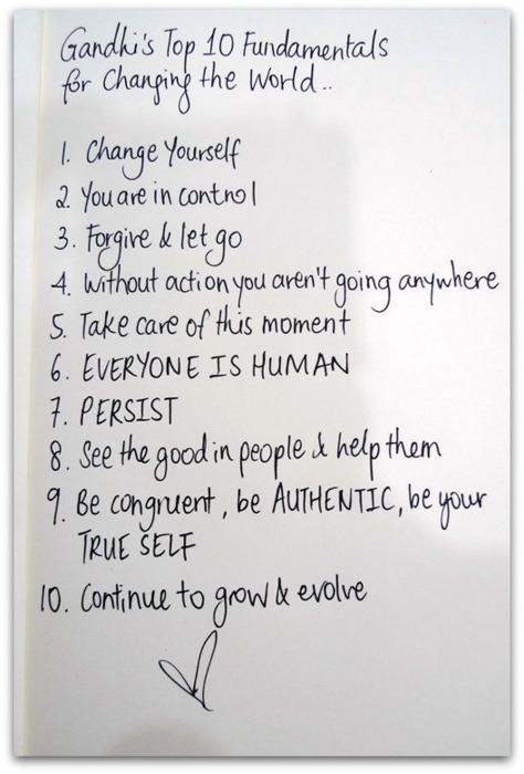 ghandi's foundation