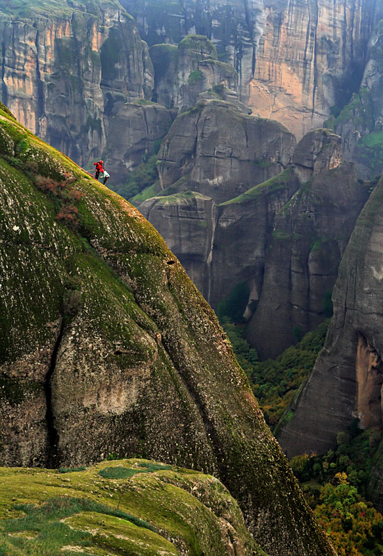 climbing the holy rocks