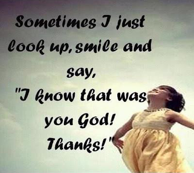 I know that was you God, Thanks! - Happy Pictures