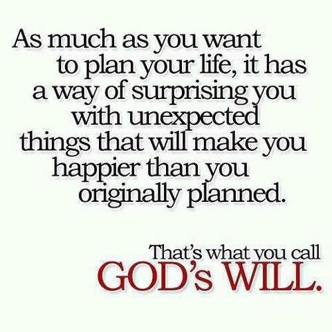 Gods Will - Inspirational Quotes
