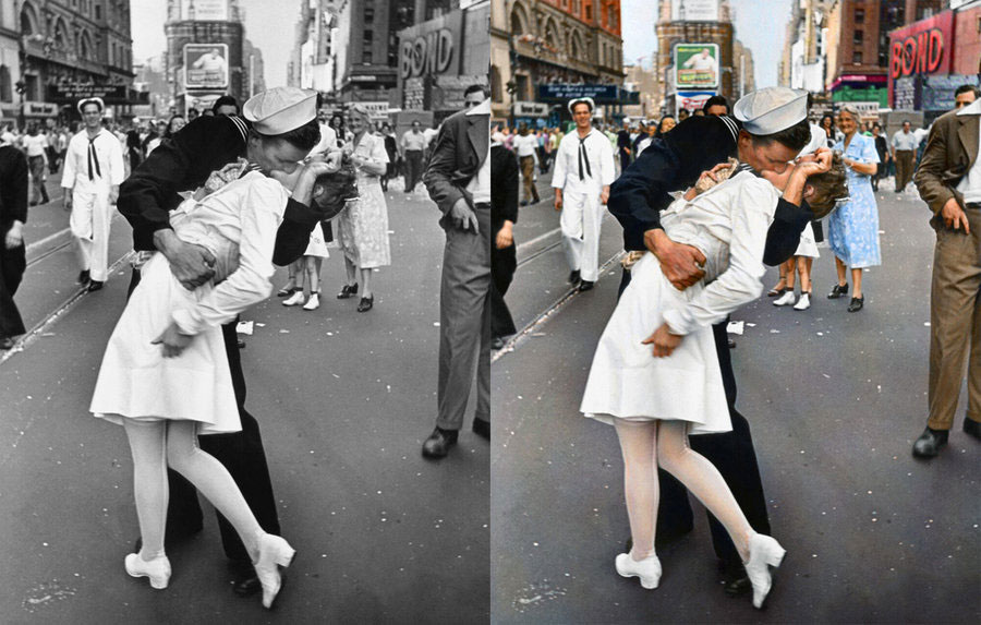 Amazing Historical Photos Colorized Make the Past Seem Not So Distant