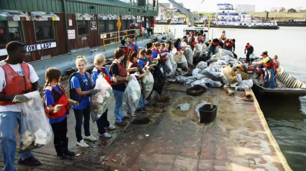 helping clean rivers chad Pregracke