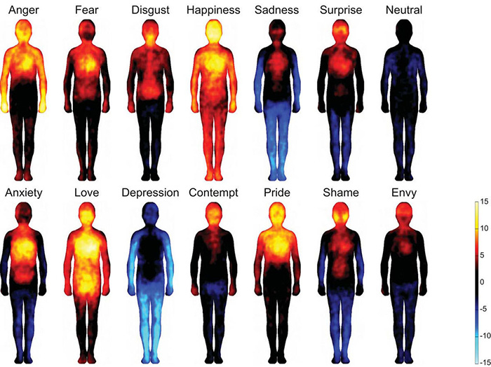 mapping human emotions