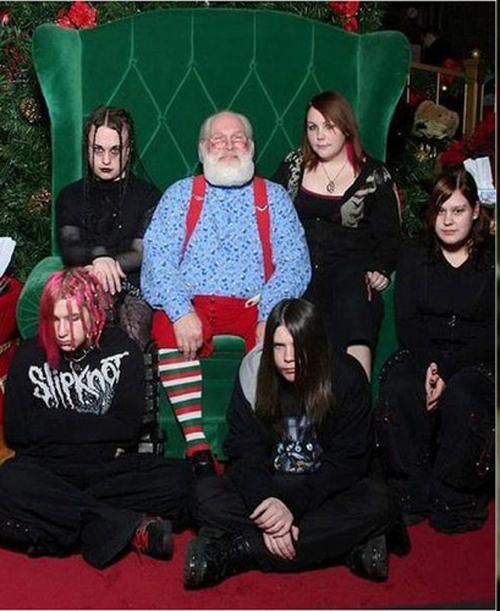 awkward christmas photos