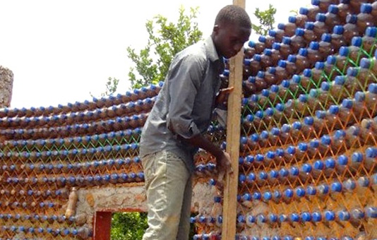 water bottle homes