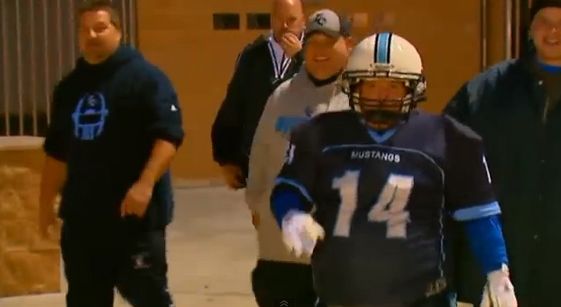 waterboy down syndrome scores touchdown