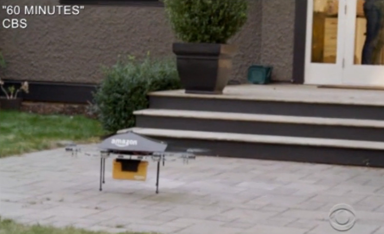 amazon drones deliver