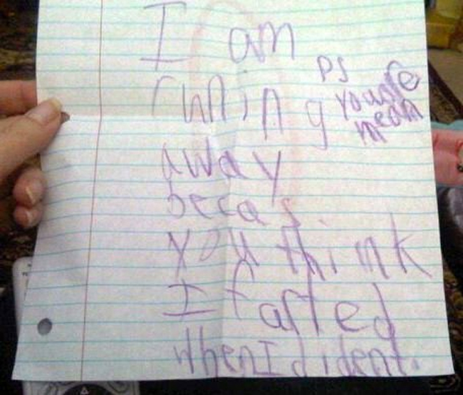 funny kid notes