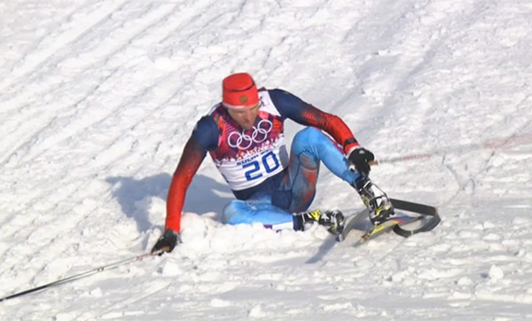 Canada coach helps Russian skiier