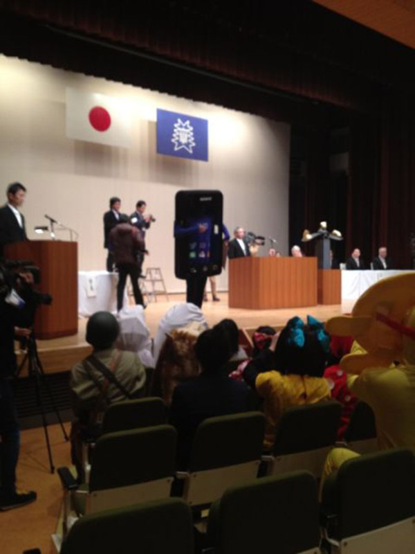 Japan college costumes graduation