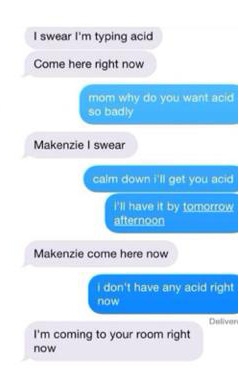 mom acid prank