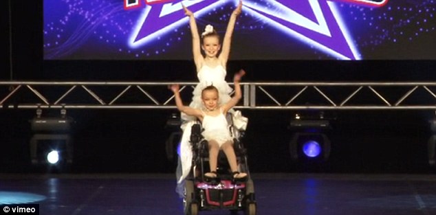 sisters wheelchair dance