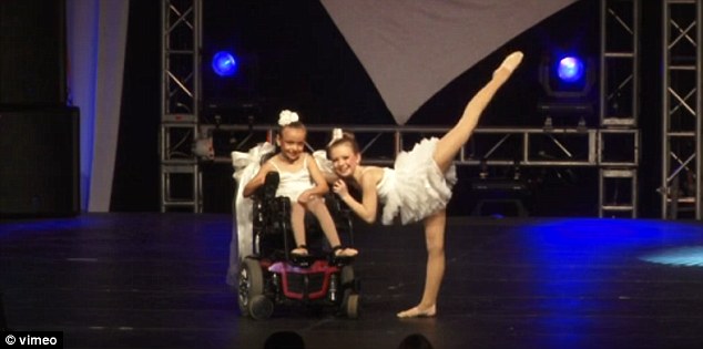 sisters wheelchair dance