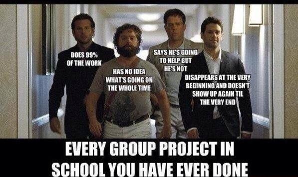 group projects hangover